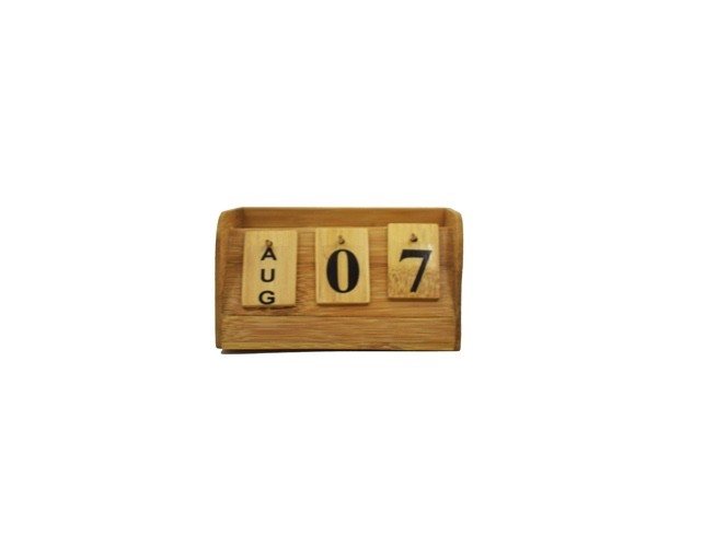 Bamboo Table Top with Callender